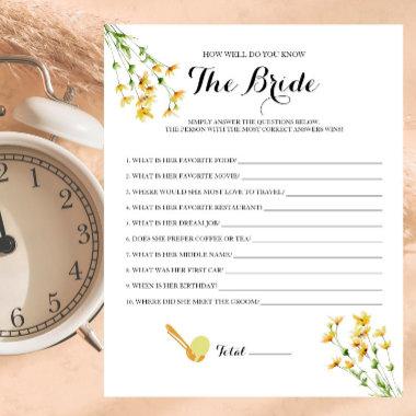 Pistachio  Do You Know The Bride Game