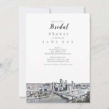 Pittsburgh Bridal Shower Invitations