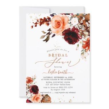 PixDezines Autumn Watercolor Flowers