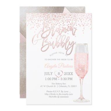 PixDezines Brunch Bubbly/Pink+Silver Confetti