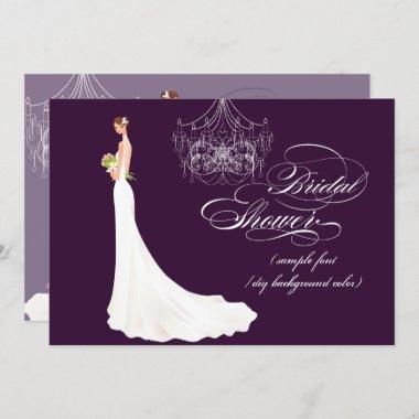 PixDezines DIY color+events/bridal shower Invitations