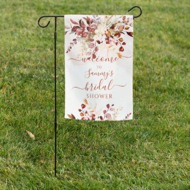 PixDezines Fall Foliage Gum Eucalyptus Any Event Garden Flag