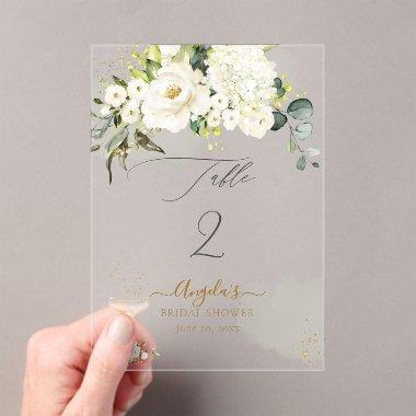 PixDezines H2 Alabaster Roses Hydrangea Acrylic