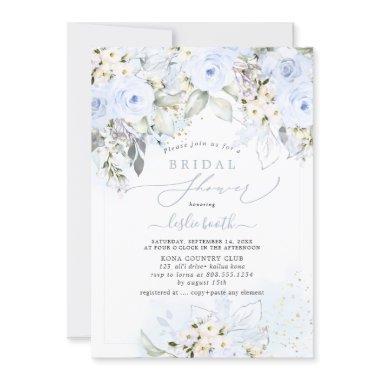PixDezines H2 Dusty Blue Roses