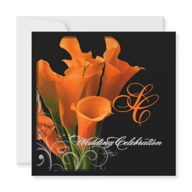 PixDezines orange calla lily/DIY background color