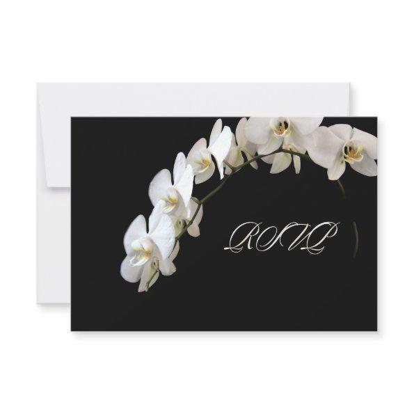 PixDezines orchids/phalaenopsis RSVP Card