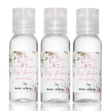 PixDezines Rustic Dusty Pink Eucalyptus, Baby Hand Sanitizer