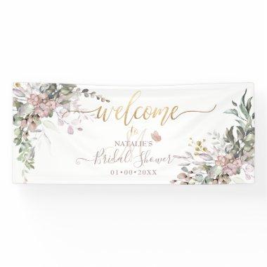 PixDezines Rustic Dusty Rose Eucalyptus Banner