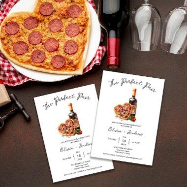 Pizza and Wine Perfect Pair Engagement Party