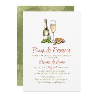 Pizza Prosecco Couples Wedding Shower