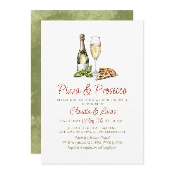 Pizza Prosecco Couples Wedding Shower