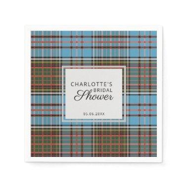 Plaid Clan Anderson  Tartan Paper Napkins