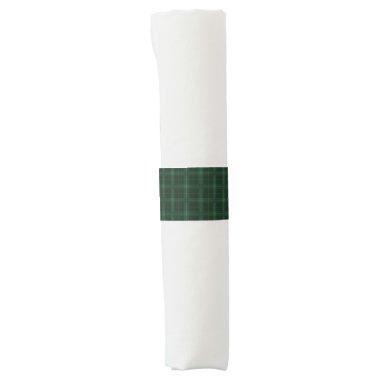 Plaid Tartan Checkered Rustic Wedding Party Napkin Bands