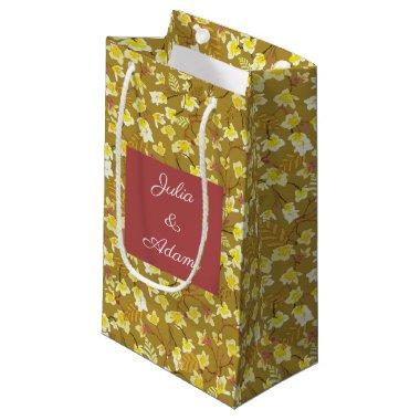 Plumeria Yellow Gift Bag