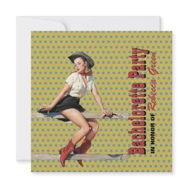 polka dots cowgirl western bachelorette party