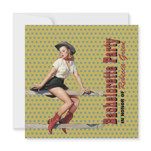 polka dots cowgirl western bachelorette party
