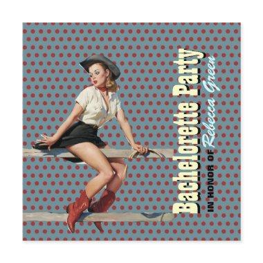 polka dots cowgirl western bachelorette party