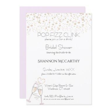 Pop Fizz Clink  Inviation