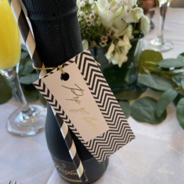 Pop of Love DIY Favor Tags Foil