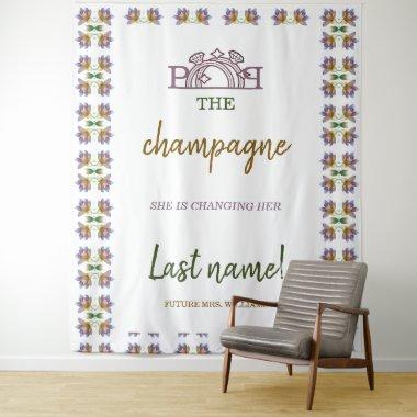 Pop the Champagne-changing last name  Tapestry