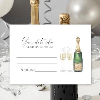 Pop the Champagne - Date night ideas \ Date jar Enclosure