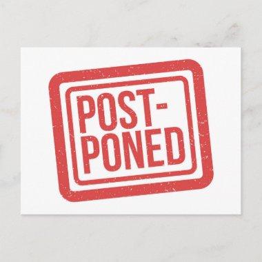Postponed Event Change The Date Cancellation PostInvitations