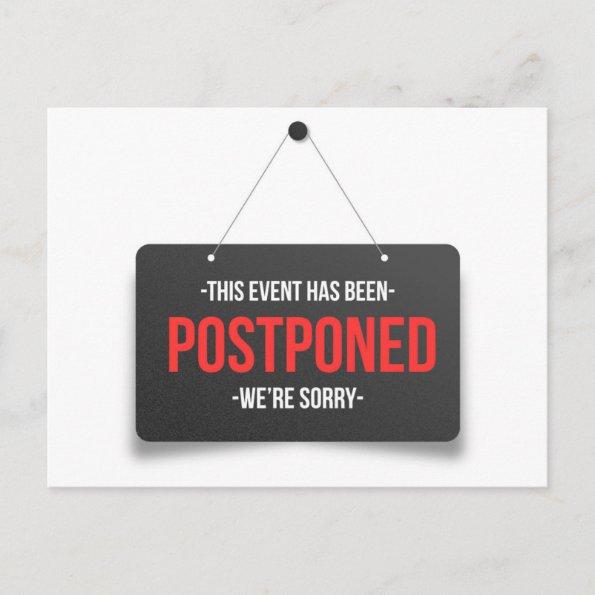 Postponed Event Date Change Cancellation PostInvitations