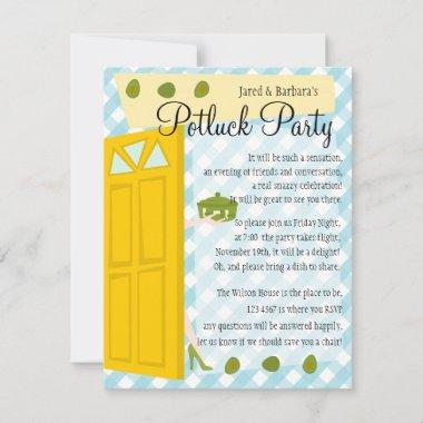 Potluck Party Invitations