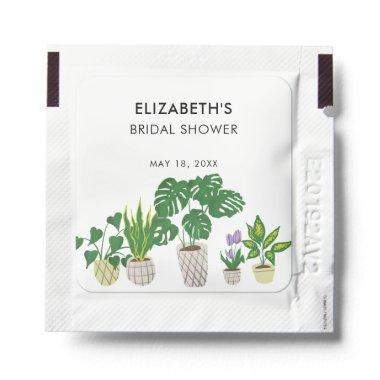 Potted Plants Bridal Shower Greenery Elegant Hand Sanitizer Packet