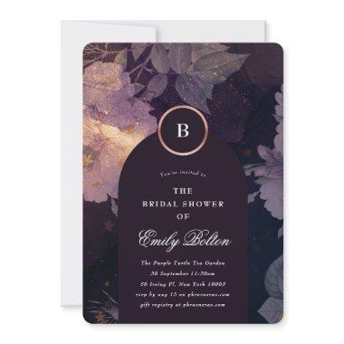 Premium Dark Boho Floral Arch Fall