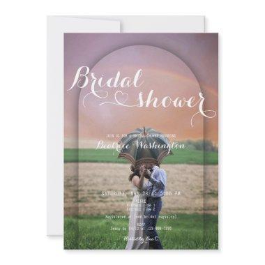 Preppy Handwritten Heart Arch Photo