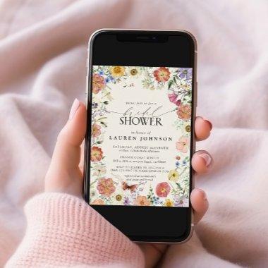 Pressed Wildflower Floral Frame