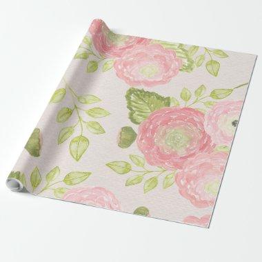 Pretty Floral Wrapping Paper
