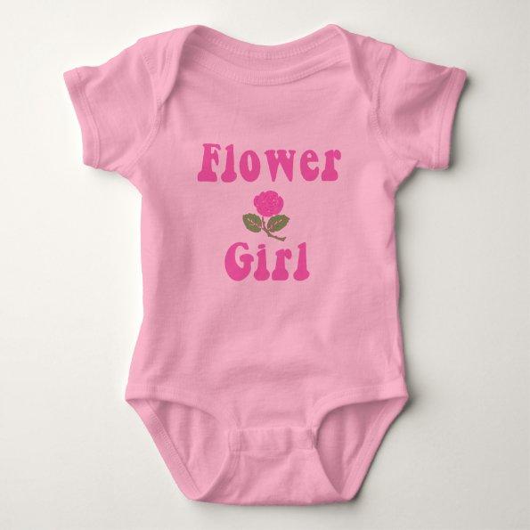 Pretty Flower Girl Products Baby Bodysuit