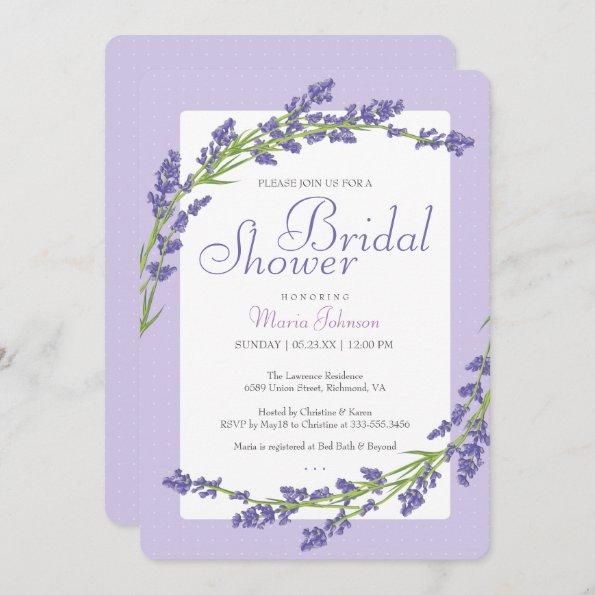 Pretty in Purple | Bridal Shower Invitations