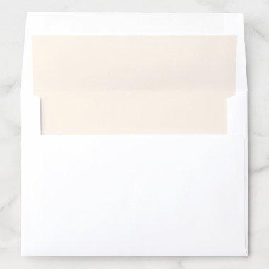 Pretty Light Beige Tan Colored Envelope Liner
