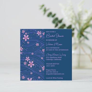 Pretty Little Flowers Bridal Shower Invitations