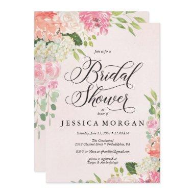 Pretty Pink  Invitation