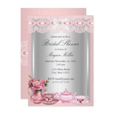 Pretty Pink lace High Tea