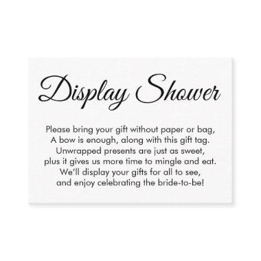 Pretty, White No Wrap  Gift