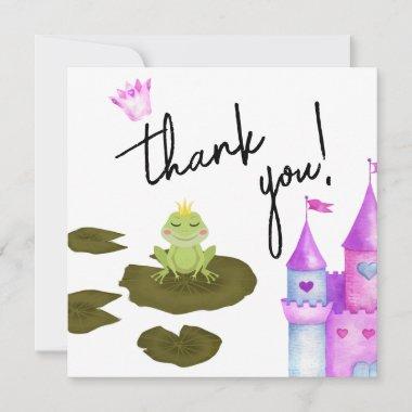 Princess + The Frog -Color- Couples Thank You Invitations