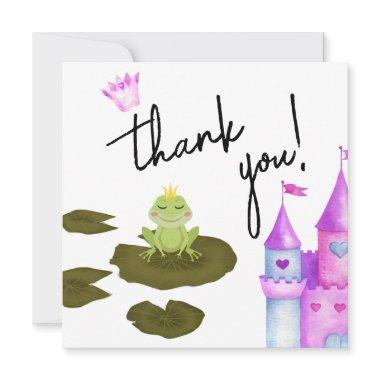 Princess + The Frog -Color- Couples Thank You Invitations