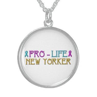 Pro-Life New Yorker Necklace
