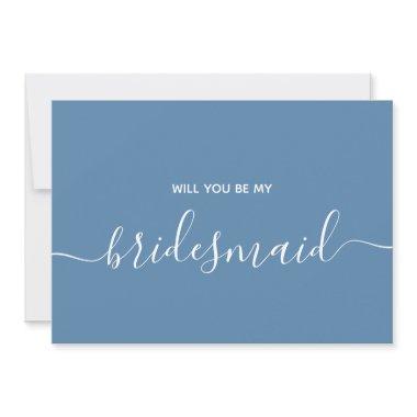 Proposal Bridal Party Will You Be My Bridesmaid Invitations