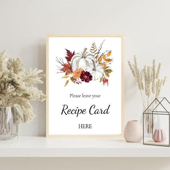 Pumpkin  Recipe Request Poster