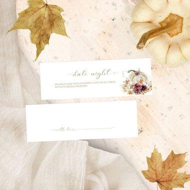Pumpkin Fall  Date Night