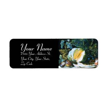 PUMPKIN ,FRUITS AND GLASSWARE Thanksgiving Label