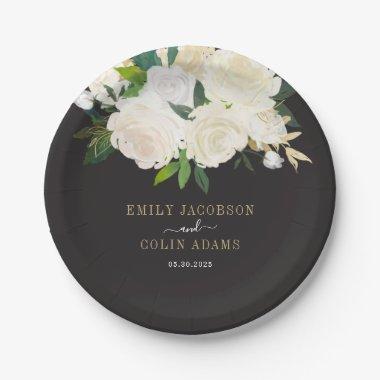 Pure Love Wedding or Bridal Shower Plates