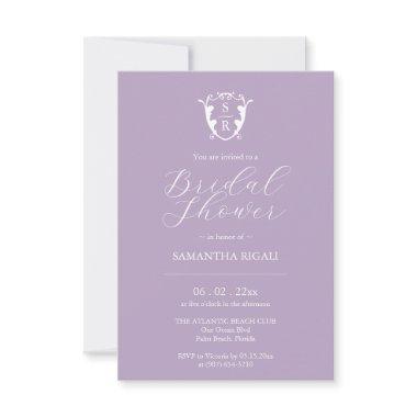 Purple  Monogram