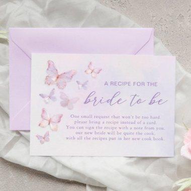 Purple Butterfly  Recipe Request Enclosure